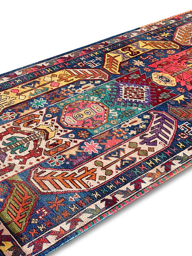 Original Hand-Knotted Wool Rug