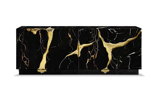 Black & Gold Luxury Sideboard