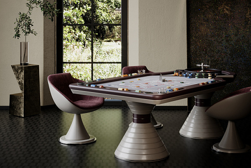 Montecarlo Royal Roulette Table