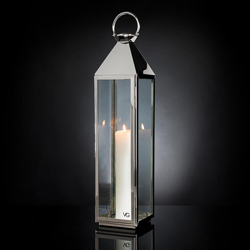 Pyramid Large Handcrafted Outdoor Lantern