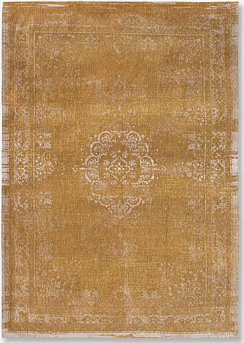 Medallion Yellow Belgian Rug