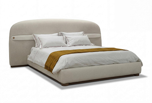 Bon Ton Upholstered Bed with Headboard
