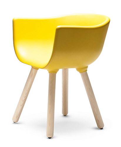 Yellow Tulip Chair