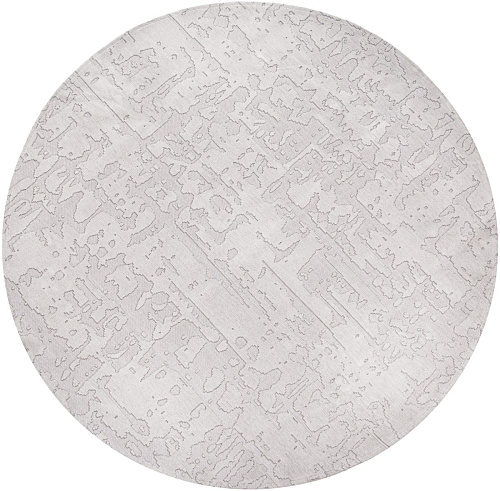 Tsingy Oyster Circle Rug