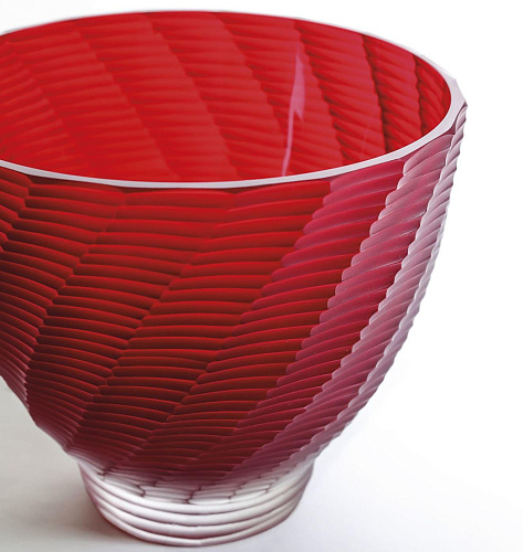 Mouth-Blown Venetian Decorative Vase