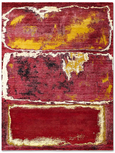 Blood Moon Luxury Silk / Wool Rug