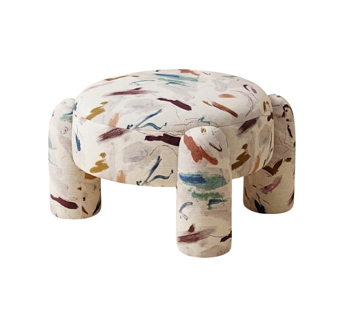 Marlon Round Pouf