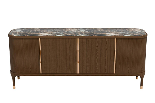 Joyce Stone Top Italian Sideboard
