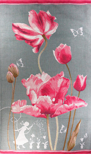 Tulips Handwoven Tapestry