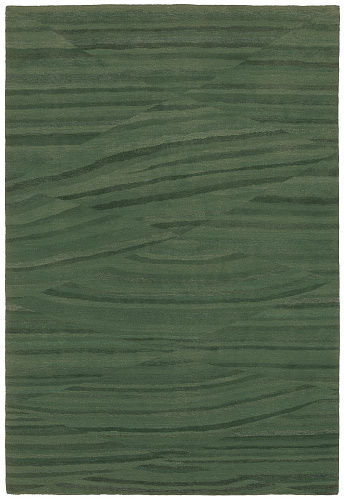 Hand-woven Green Luxury Rug