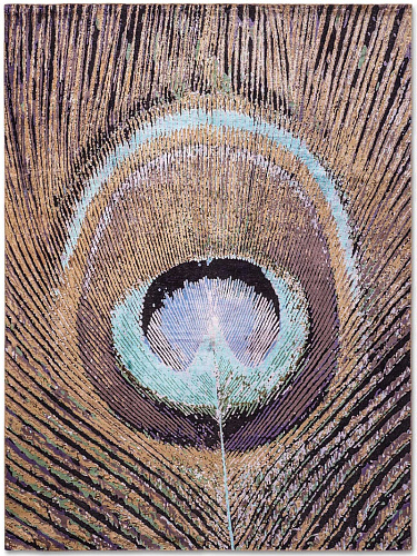 Feathers Luxury Silk / Wool Rug