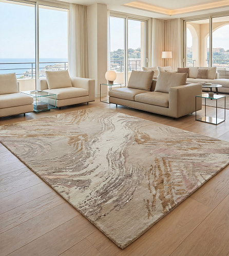 Marble Drift Handwoven Rug