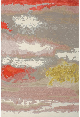 Clouds Wool & Viscose Indian Hand-woven Luxury Rug