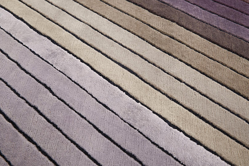 Geometric Wool / Viscose Luxury Rug