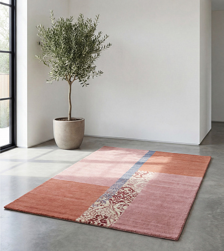 Rose Strata Luxury Rug