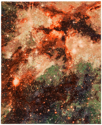 Hand-woven Space Luxury Rug