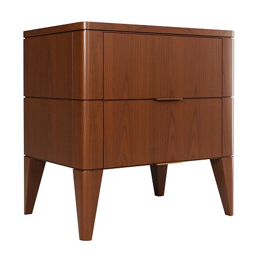 Vittorio Cherry Wood Italian Bedside Table