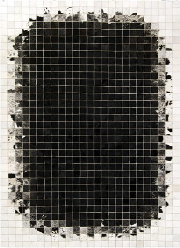 Mosaic Luxury Cowhide Rug