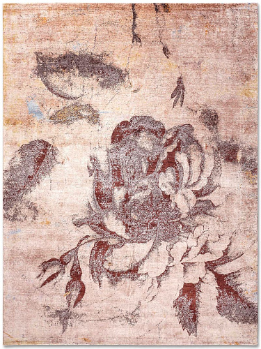Flowers Hand-Woven Exquisite Rug