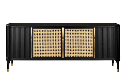 Joyce Black Handcrafted Sideboard