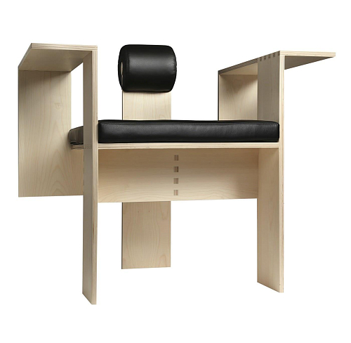 Sculptural Natural Artisan Chair