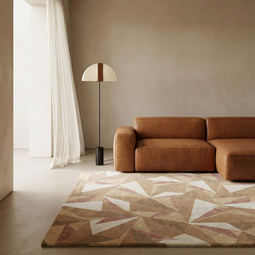 Diamond Camel Modern Rug