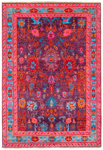 Hand-Knotted Designer Rug