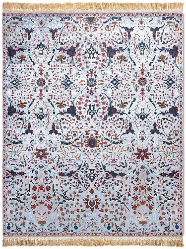 Teheran Blue Luxury Handwoven Rug