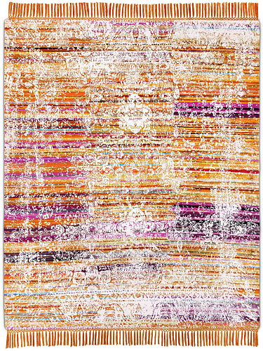 Eco Multi Hand-Knotted Wool / Silk Rug