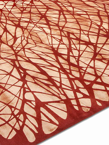 Dresden Orange Handwoven Luxury Rug