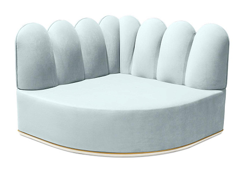 Fluffy Cloud Blue Sofa