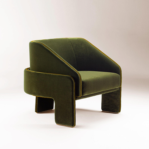 L'Unité Green Armchair