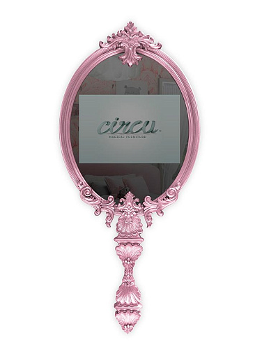 Magic Pink Mirror with TV