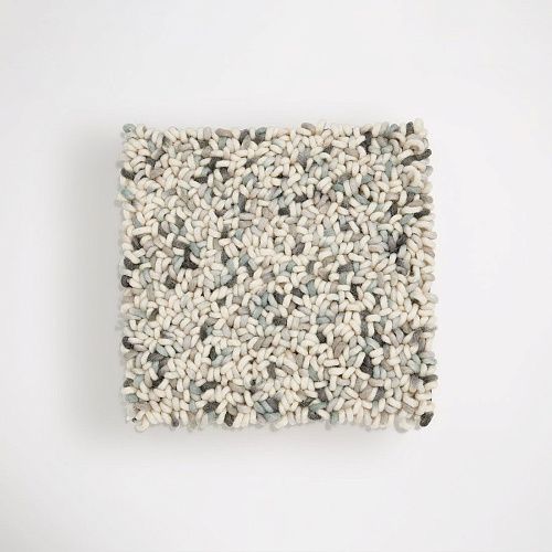 Tufted Loop Pile Wool Rug