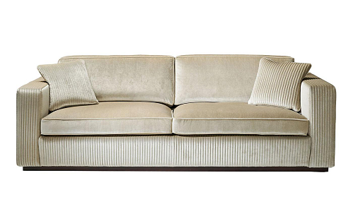 Brera Ivory Italian Sofa