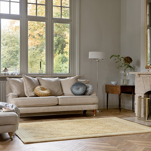 Catarina Handwoven Yellow Rug