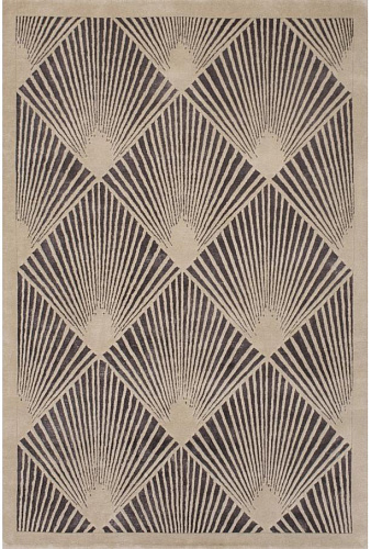 Primadonna Viscose / Wool Handwoven Abstract Luxury Rug