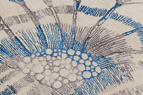 Handwoven Floral Rug