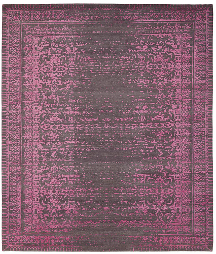 Wool / Silk Ferrara Pink Luxurious Rug