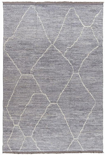 Berber Grey High Pile Luxury Rug