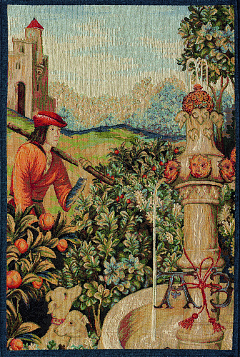 Fountain Woven Tapestry