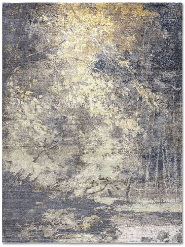 Landscape Hand-Woven Exquisite Rug