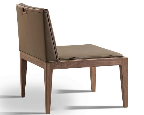 Malibu Taupe Italian Chair