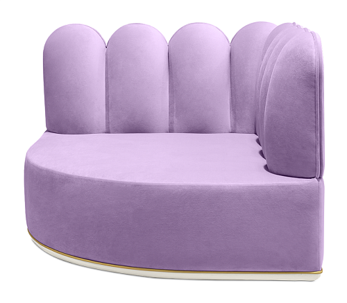 Fluffy Cloud Purple Sofa