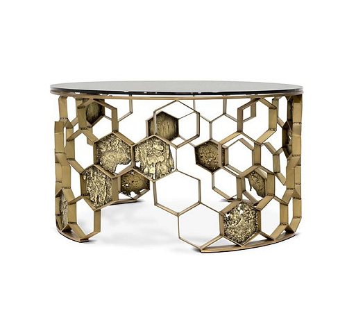 Healing Honey Warm Center Table