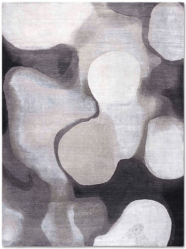 Silver / Grey Luxury Handwoven Rug