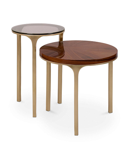 Two-Tier Layered Side Table