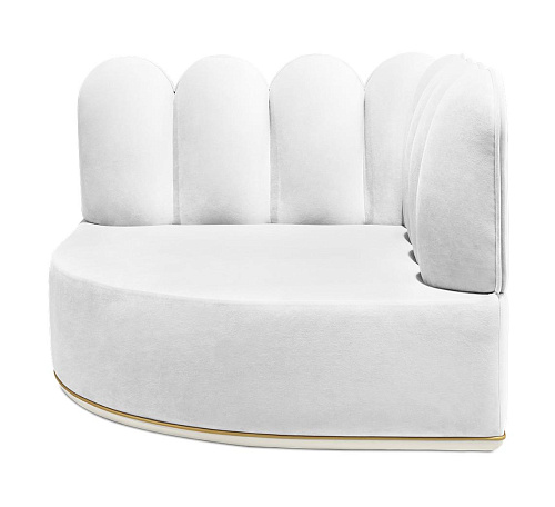 Fluffy Cloud White Sofa