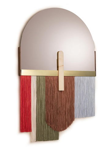 Souk Papaya Wall Mirror