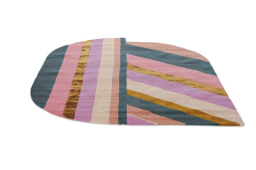 Jardin Pink Hand Woven Rug